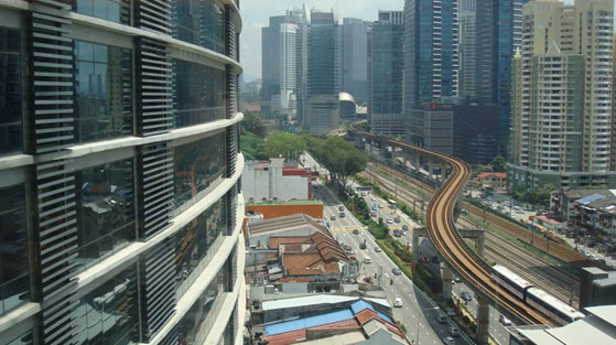 View from the meeting venue in MyIPO building