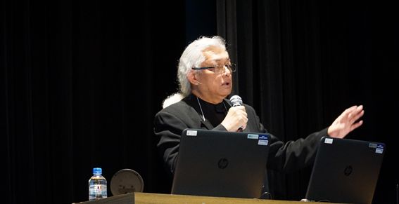 Mr. Maulana at the conference on November 7